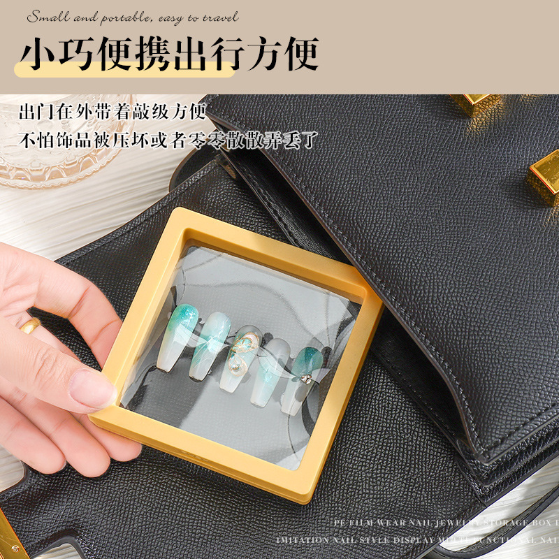 Suspended box, wearable armor box, necklace bracelet box, handchain box, jewelry box, packaging box, transparent film jewelry box pic 15