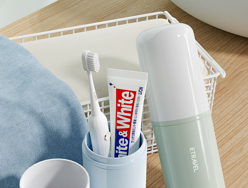 ETRAVEL易旅便携牙刷牙膏牙具收纳盒旅行洗漱杯差旅洗漱用品套装详情27