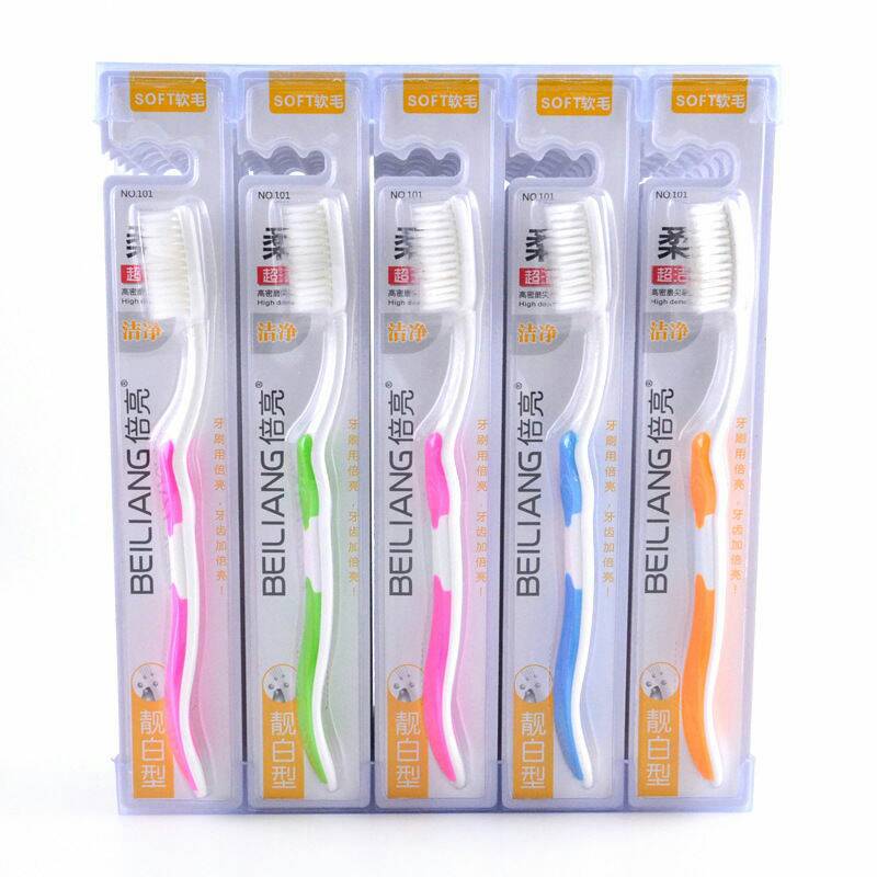 New material bright soft bristle toothbrush, fine bristle toothbrush, adult brushing brush, toiletries, cleaning toothbrush, gift pic 8