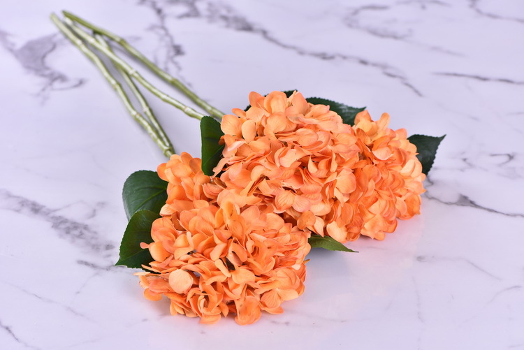 Factory supply of artificial hydrangeas, high-end hydrangea wholesale, wedding, home, hotel landscaping, main flowers, decorative artificial flowers pic 19