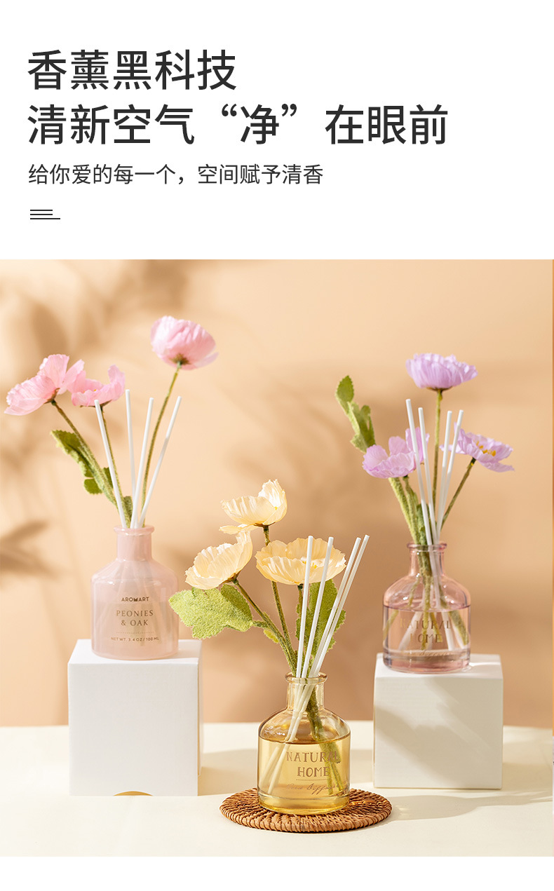 花香薰精油熏香家用卧室内持久房间香氛厕所卫生间除臭香薰精油1详情5