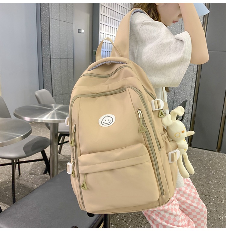 书包女新款可爱少女原宿大容量双肩包时尚初中高中小学生背包批发详情21