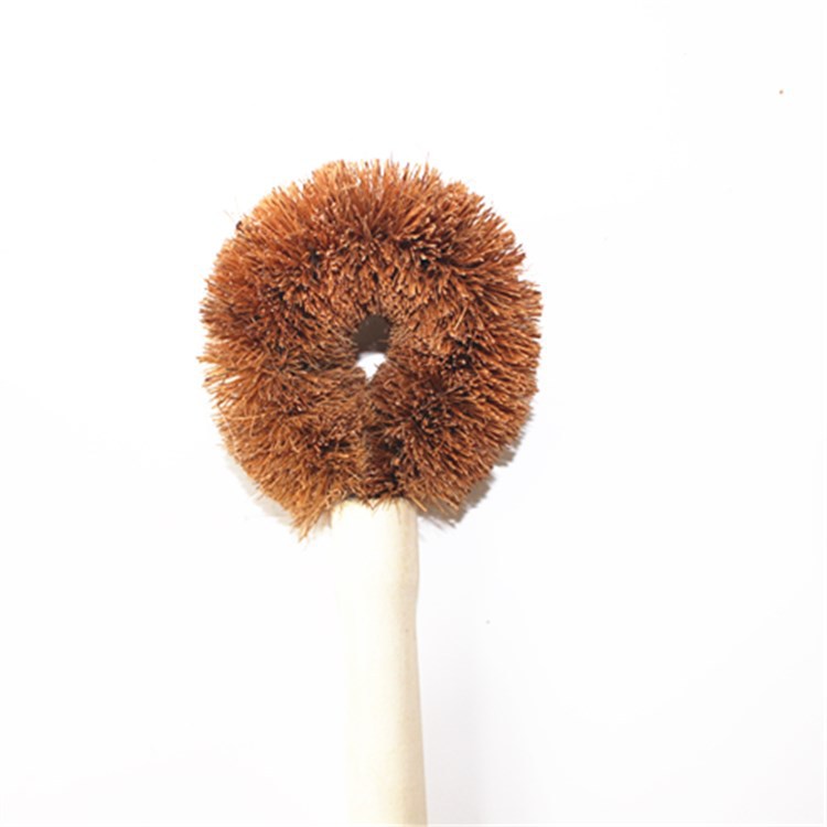 Wholesale of high-quality coconut coir pot brushes, kitchen cleaning brushes, pot and dish cleaning supplies at 2 yuan with large quantities on sale pic 6