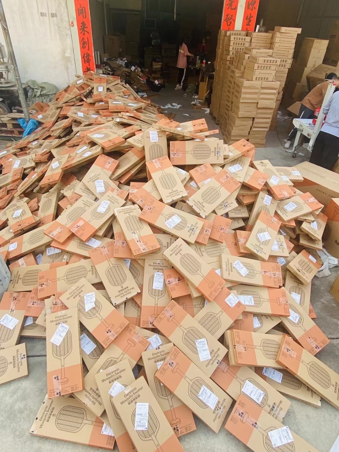 2022 Creative Folding Mosquito Swatter 2-in-1 Purple Light USB Charging Mosquito Killer, Indoor and Outdoor Silent Mosquito Swatter pic 35