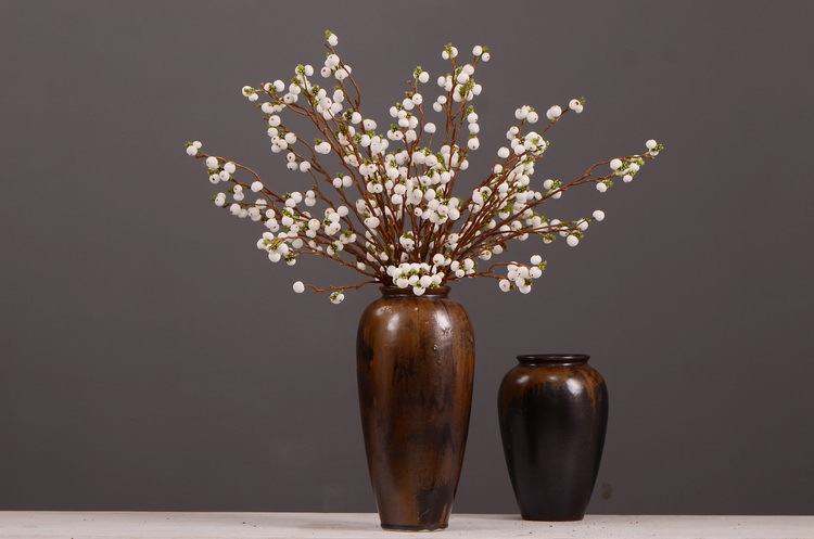 Dongli Wholesale Factory Director Direct sales of artificial ginkgo nuts, artificial flowers, wholesale of artificial flowers, home decorations, living room and dining room flower arrangements, flower art, artificial berries and fruits, one-piece consignment pic 18