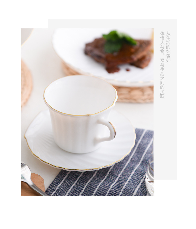 【 White Jade Glass Porcelain Pure White Shell Series 】 Tempered glass Creative bowls, plates and tableware for home use, deep plates for dishes and coffee pic 13