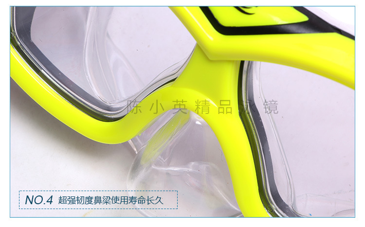 Factory direct sales of high-end pvc diving goggles for children, swimming and snorkeling two-piece sets, and diving equipment pic 8