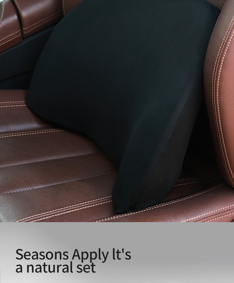 Cool cushion, memory foam pillow, car lumbar support, office chair pillow, lumbar support backrest, a must-have for prolonged sitting pic 10