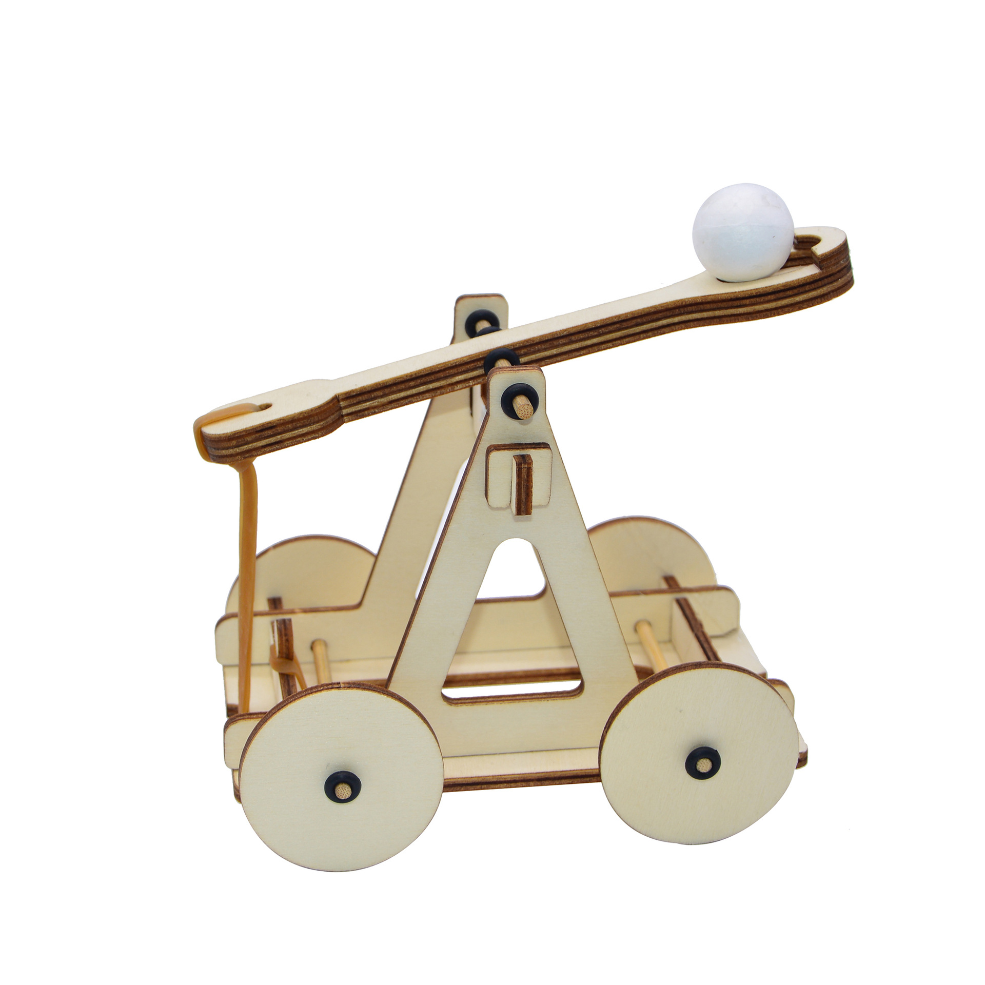 Xing profesor niños tecnología inventos tecnología fabricación STEM laboratorio estructura de almacenamiento de energía diy catapulta pic 10