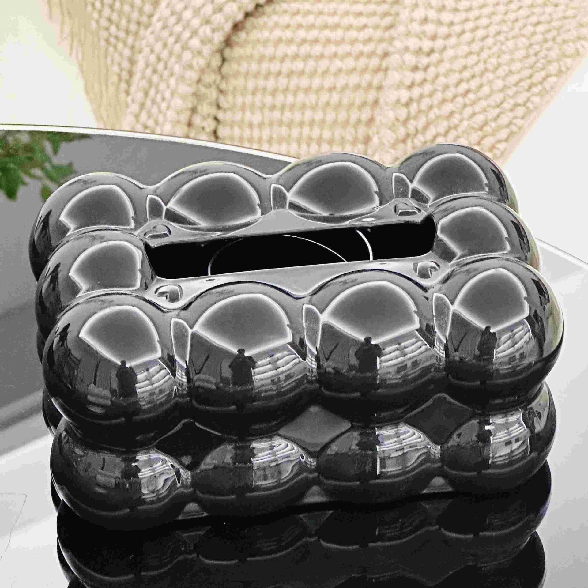 Tea bag storage box, coffee bar counter storage rack, tea capsule box, PET dust-proof transparent coffee table rack, paper packaging storage box, coffee bar counter storage rack, tea capsule box, PET dust-proof transparent coffee table rack pic 7