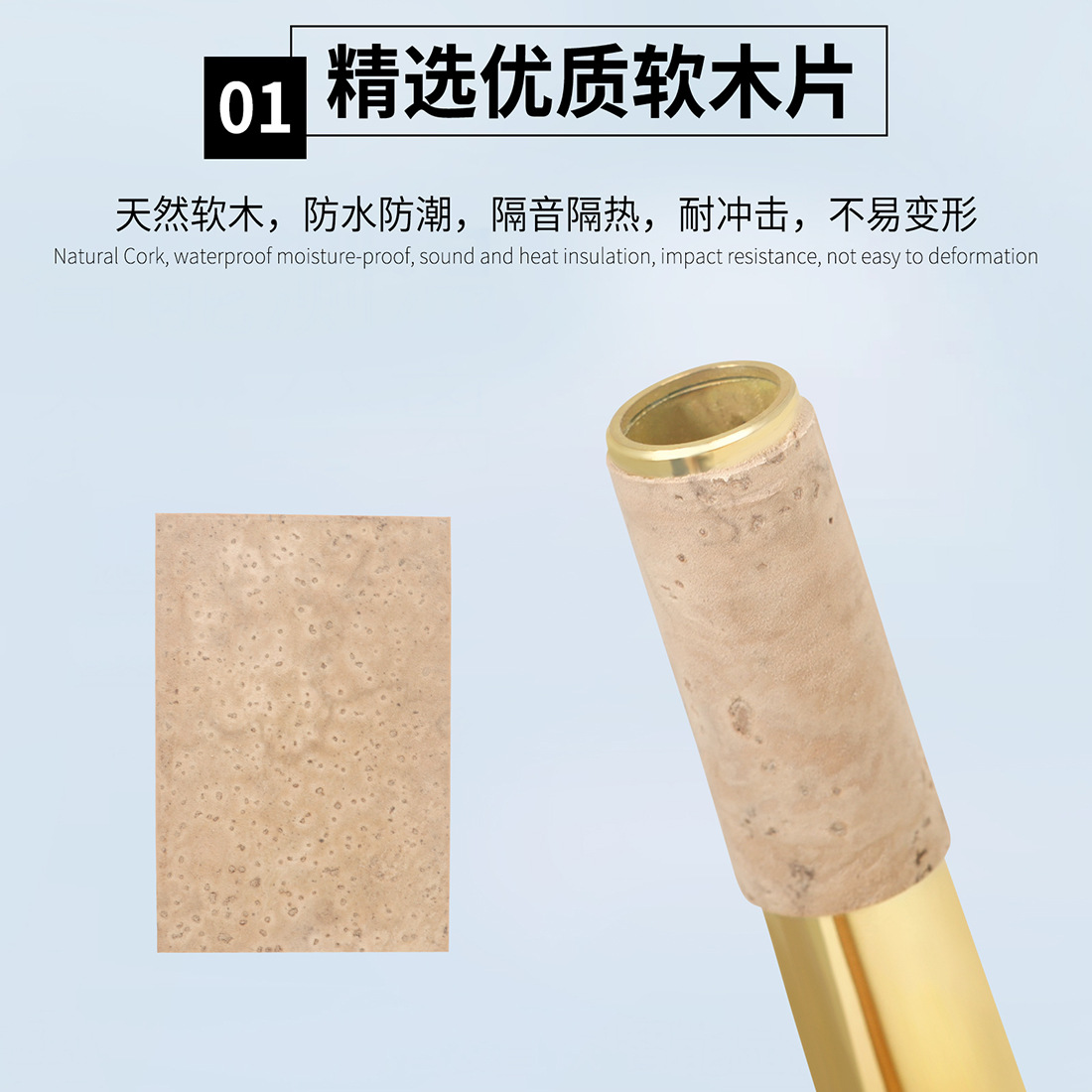 HK·LADE alto saxophone with curved neck, brass neck and cork sheet woodwind instrument saxophone mouthpiece neck pic 6