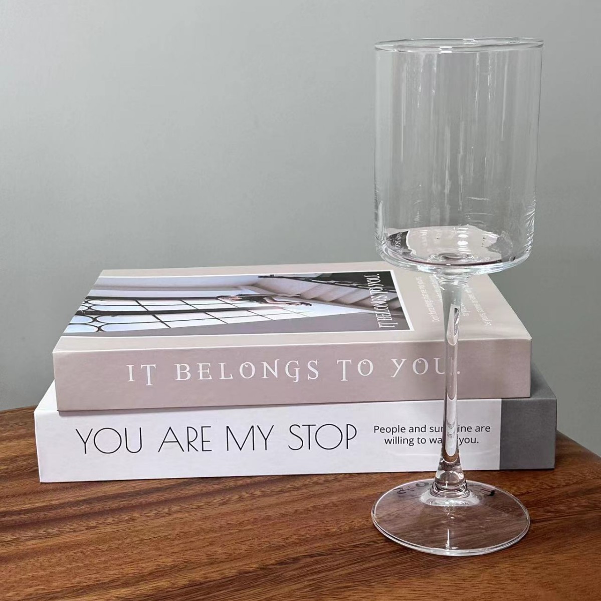 Glass candlesticks, European romantic candlelight dinner, tall candlesticks, wedding, birthday, hotel restaurant, water floating candle cups pic 3