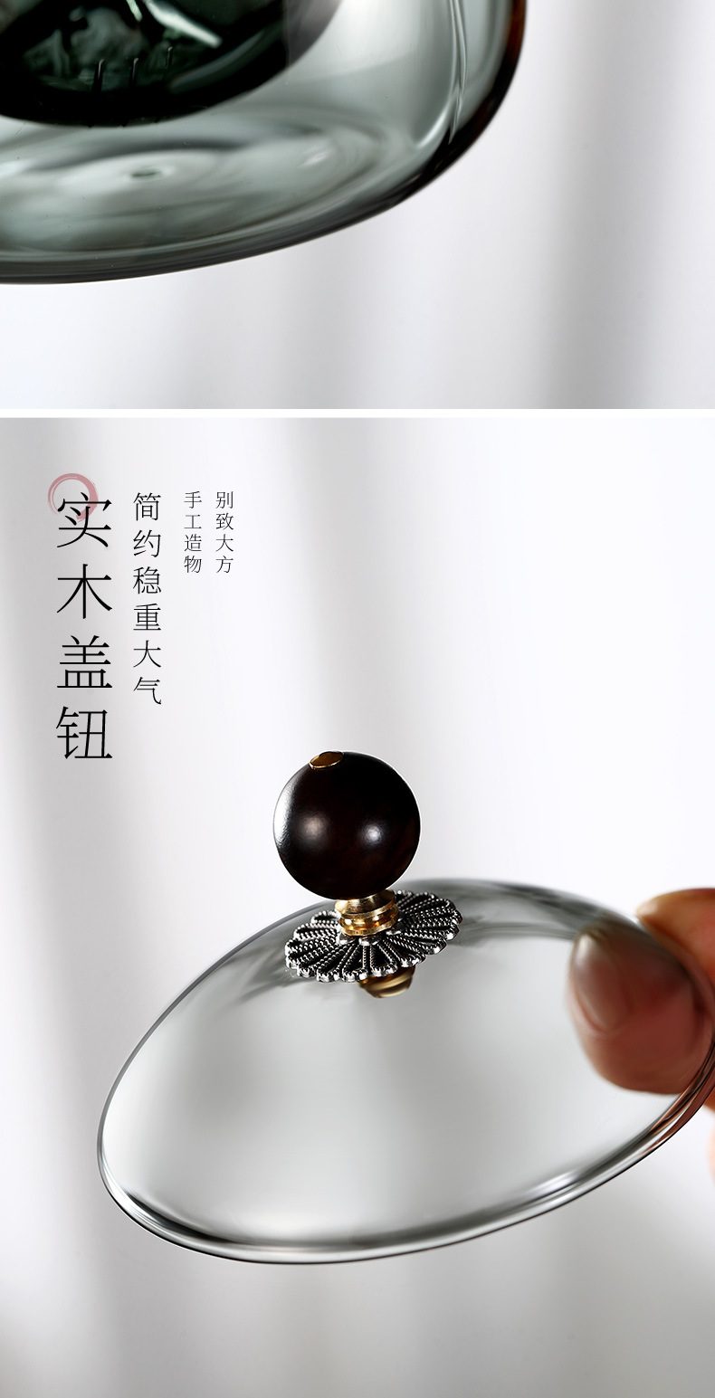 旋转逍遥壶小青柑专用侧把茶壶玻璃围炉煮茶器家用电陶炉茶具套装详情7