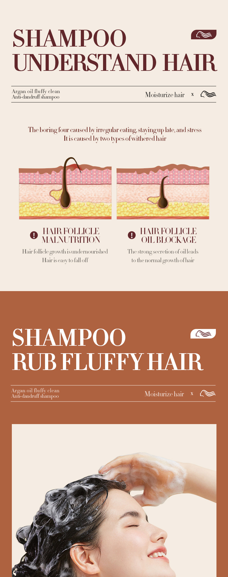 SADOER, an all-English nut oil shampoo, is gentle, cleansing, fluffy, refreshing, moisturizing and softening. It is suitable for cross-border trade pic 4