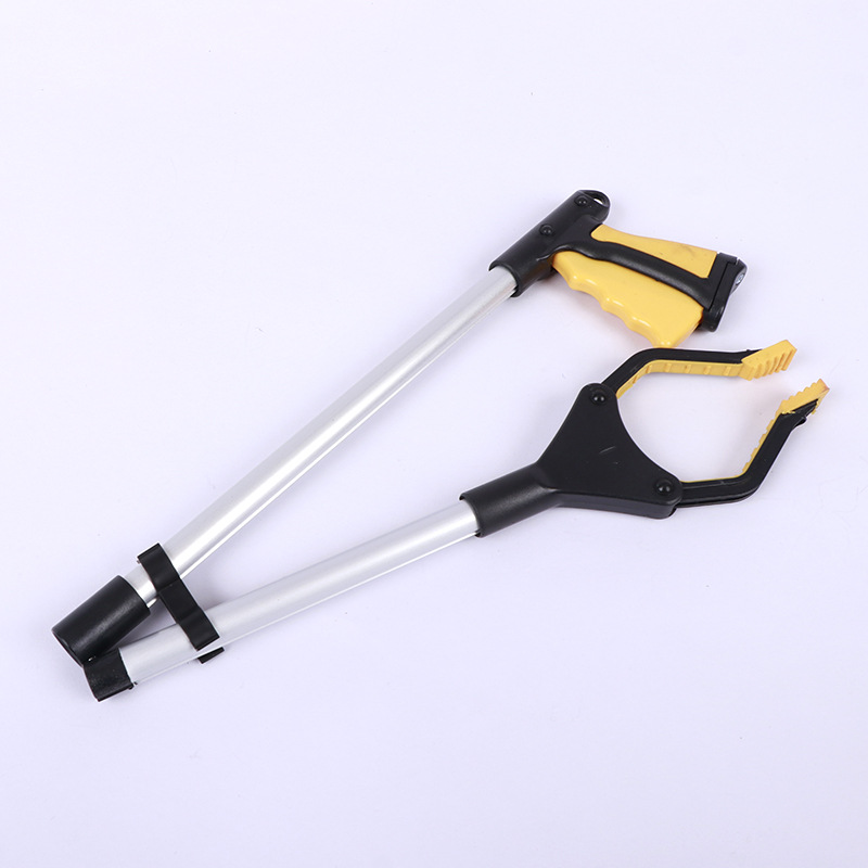 Foldable garbage collector for sanitation, cigarette butt picker, garbage collector, sanitary garbage tongs with magnets, garbage tongs pic 31