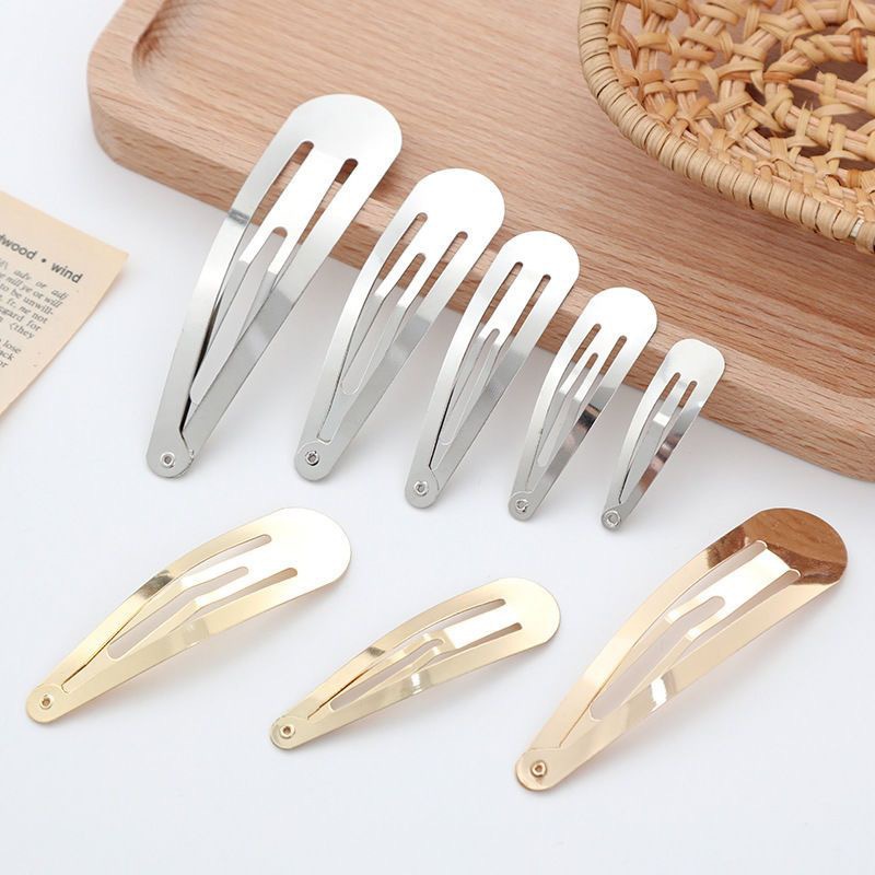 Thickened BB clips, water drop clips, edge clips, top clips, hair clips, hair clips, diy handcrafted hair accessories, material package and accessories pic 7