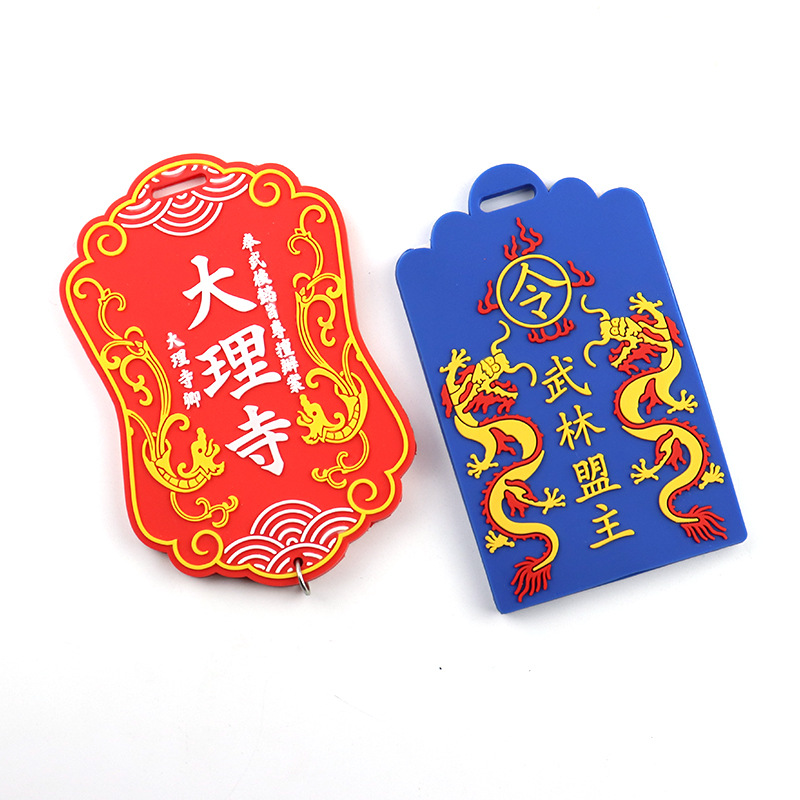 创意PVC软胶行李牌复古登机牌行李箱吊牌保护卡套 源头厂家生产详情6
