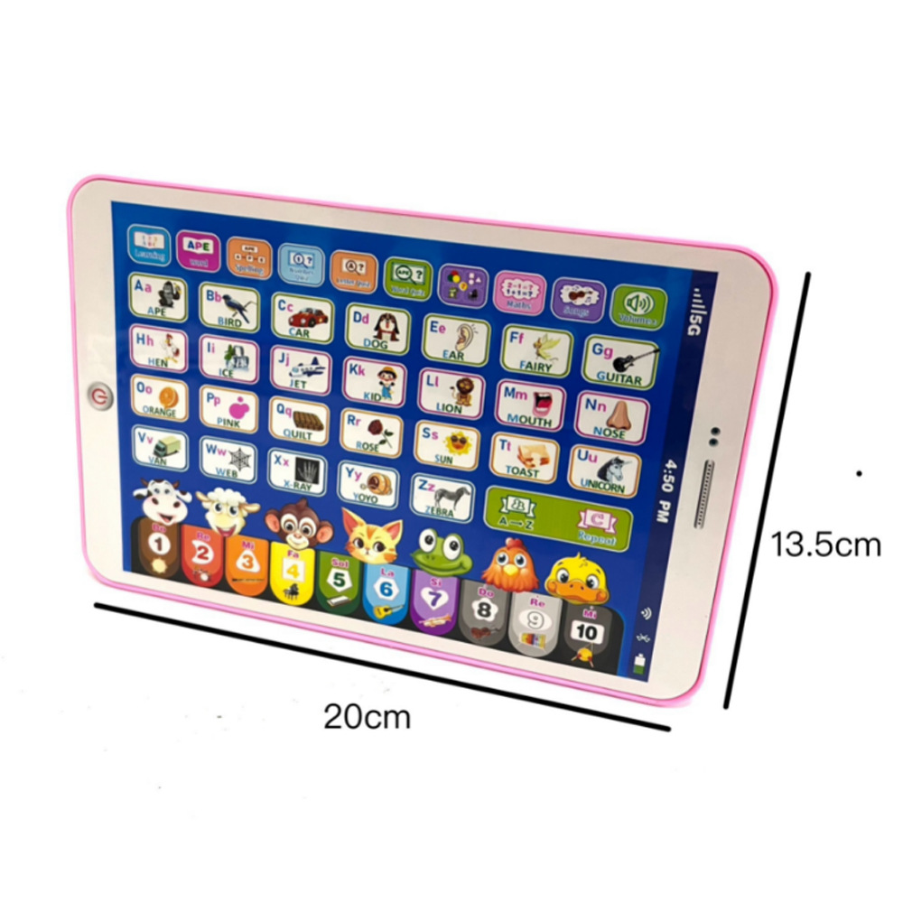 Cross-border new English tablet learning machine, touch screen reading machine, children's early education multi-functional story machine, educational toy pic 12