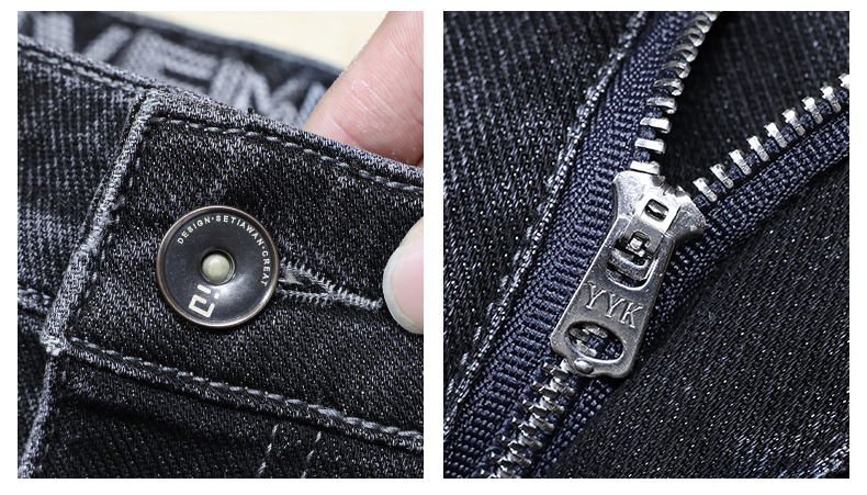 男士牛仔裤2024新款冬季加绒加厚宽松直筒裤秋冬款潮牌休闲长裤子详情19