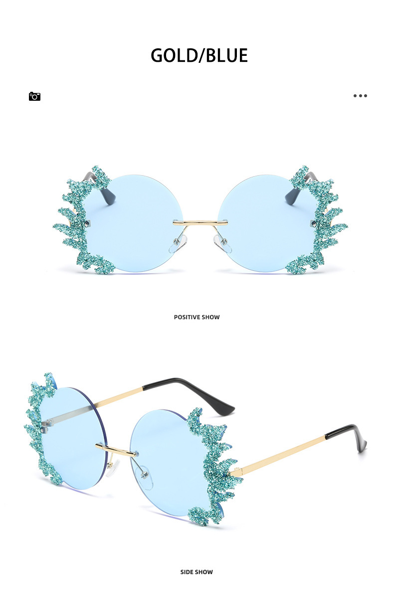 2023欧美大框架镶钻墨镜跨境潮流水晶钻石太阳眼镜户外防晒显瘦女详情9