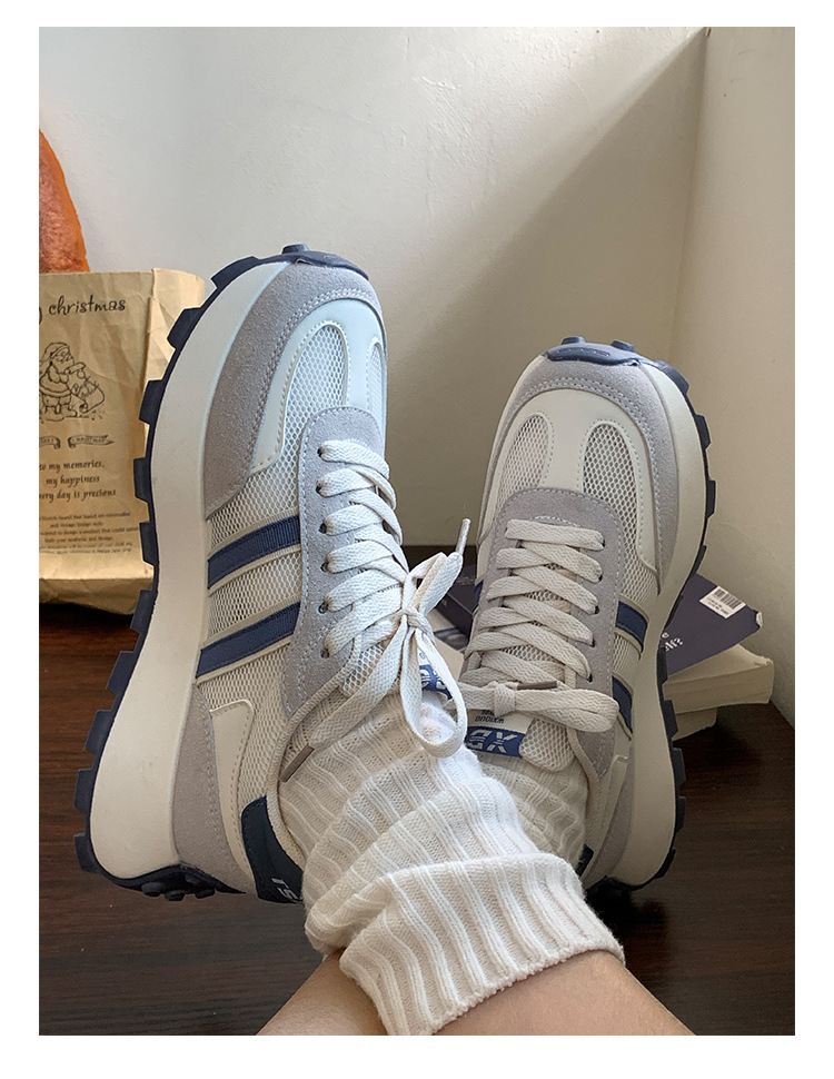   热卖2023春季新款厚底网面透气运动阿甘鞋MIS-887详情3