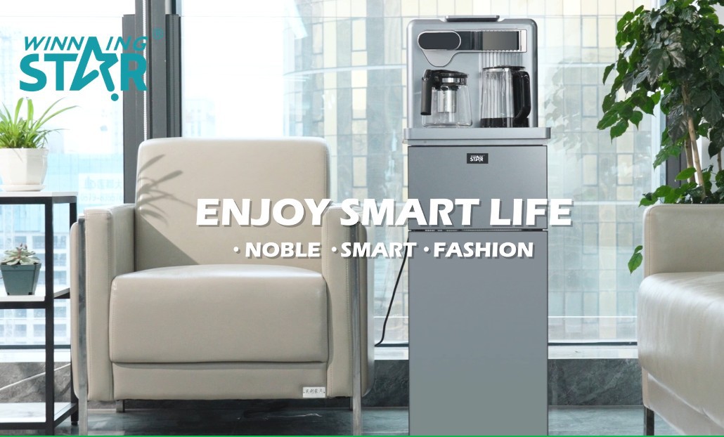 winningstar家用英欧规煮茶烧水双玻璃壶自动恒温双频立式茶吧机详情2