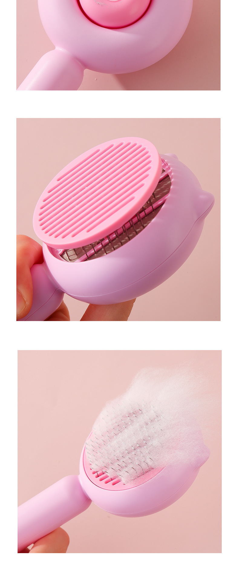 Кошачий антисептический гребень для волос, собачий гребень для волос для чистки волос для питомца, специальная игла для расчесывания волос для чистки волос для чистки волос для чистки волос pic 11