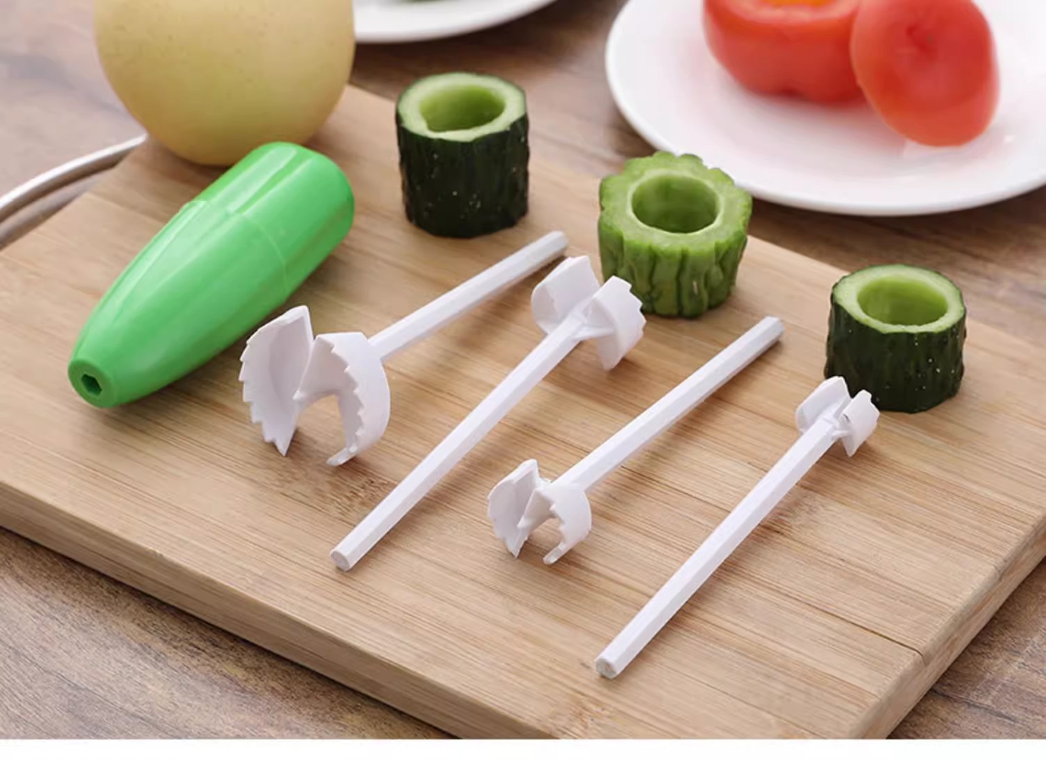 水果挖芯器蔬菜挖孔器多功能蔬菜去核刀苦瓜青椒去芯刀厨房小工具详情3