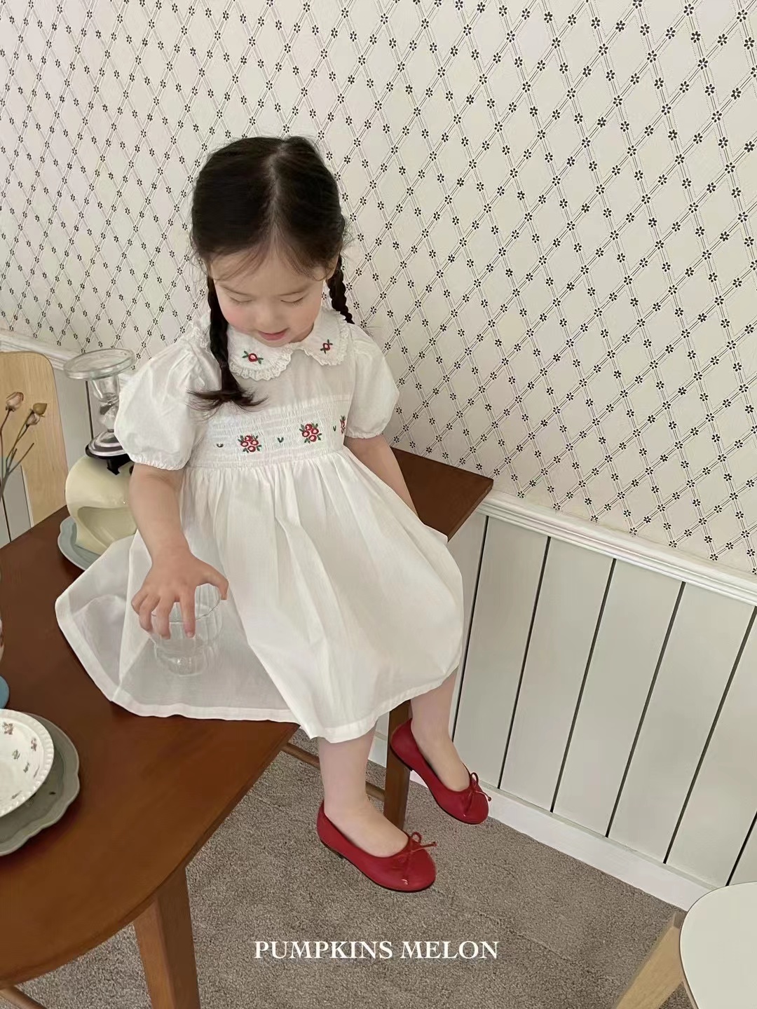 女童连衣裙夏装2023新款洋气儿童夏天短袖裙女小童夏季裙子潮详情2