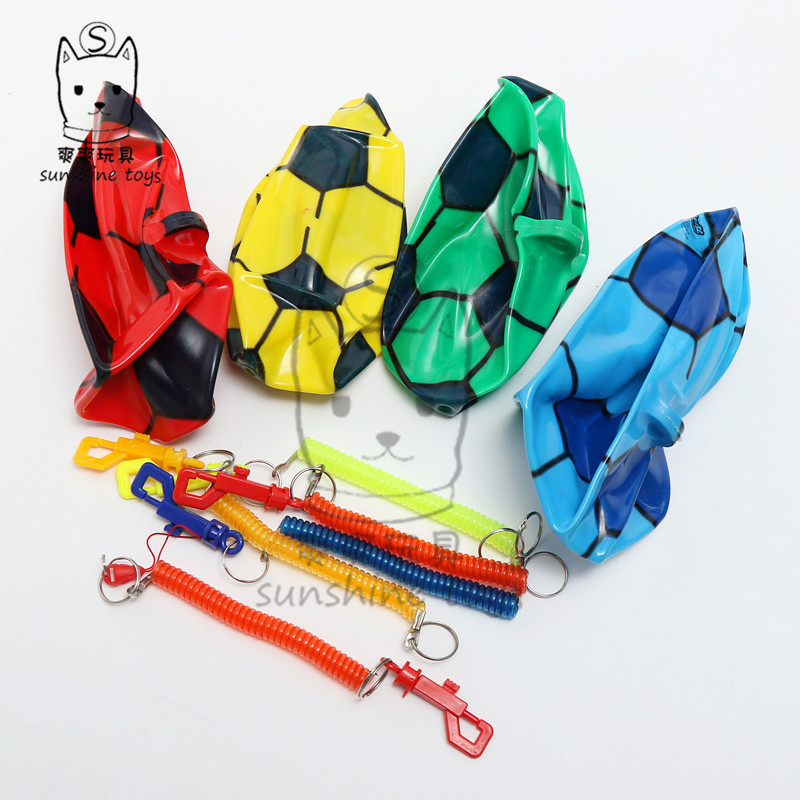 地摊货源9英寸带链儿童玩具练习足球拉绳充气PVC拍拍皮球跨境爆款详情2