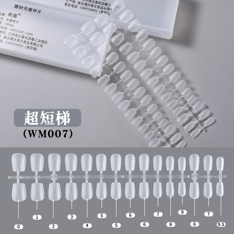 Street encounter size nail strips, special nail art pieces for wearing nails, false nails, wearable full stickers, nail salon size nail stickers pic 14