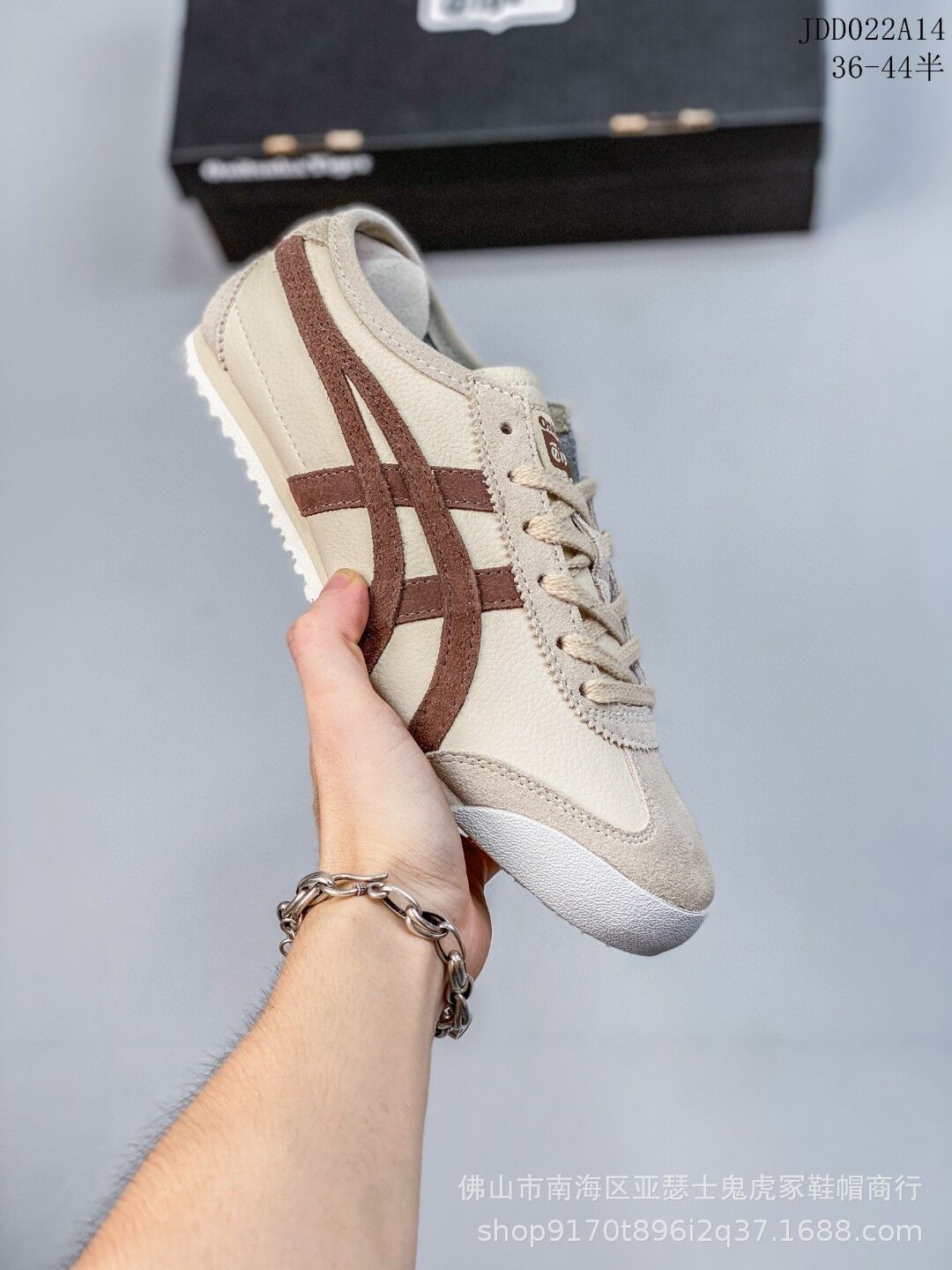 莆田亚瑟纯原Tiger鬼冢虎MEXICO66荔枝纹休闲女式板鞋头层牛皮士详情10