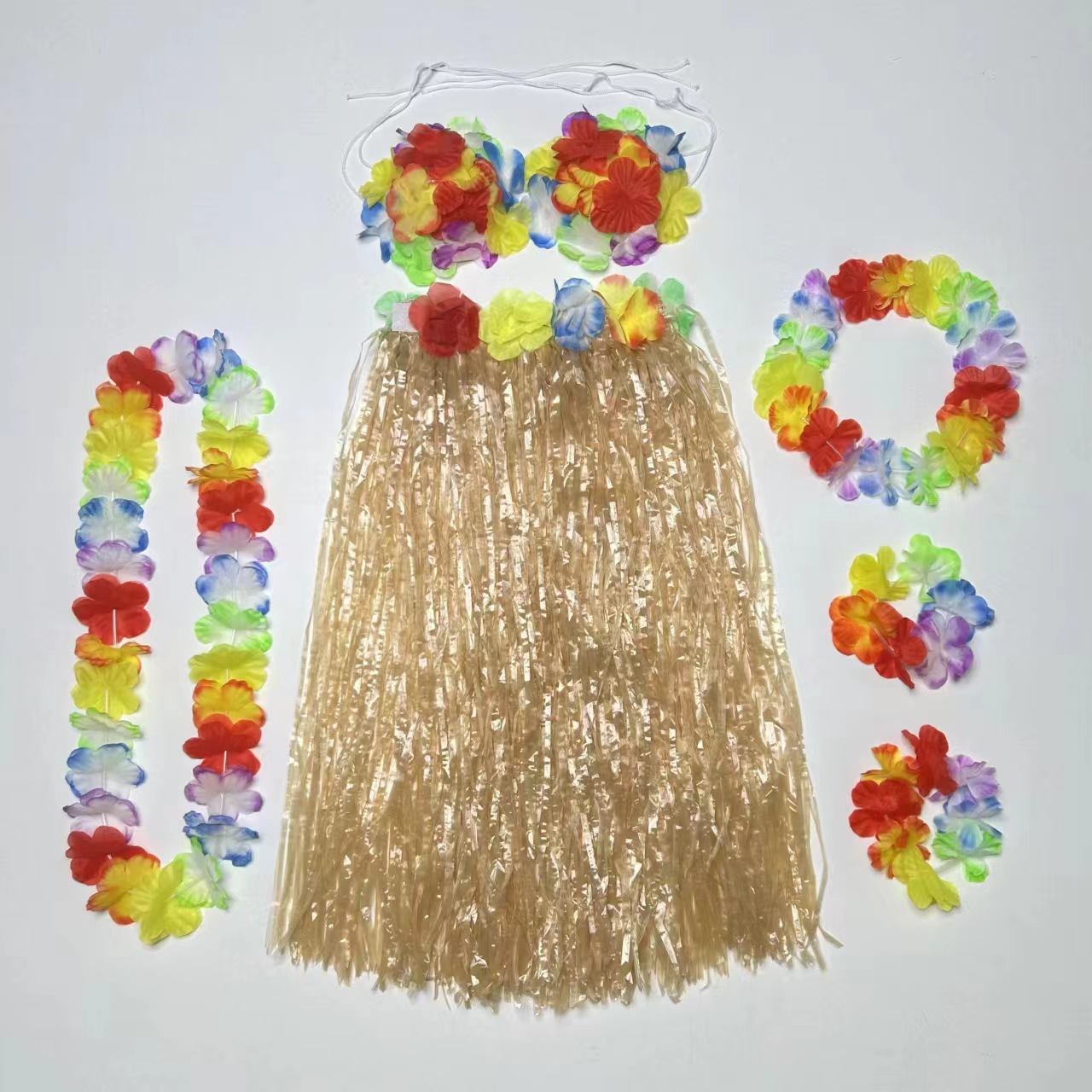 Factory direct supply of Hawaiian festival performance costumes, hula dance garlands, atmosphere decoration, props and supplies wholesale pic 7