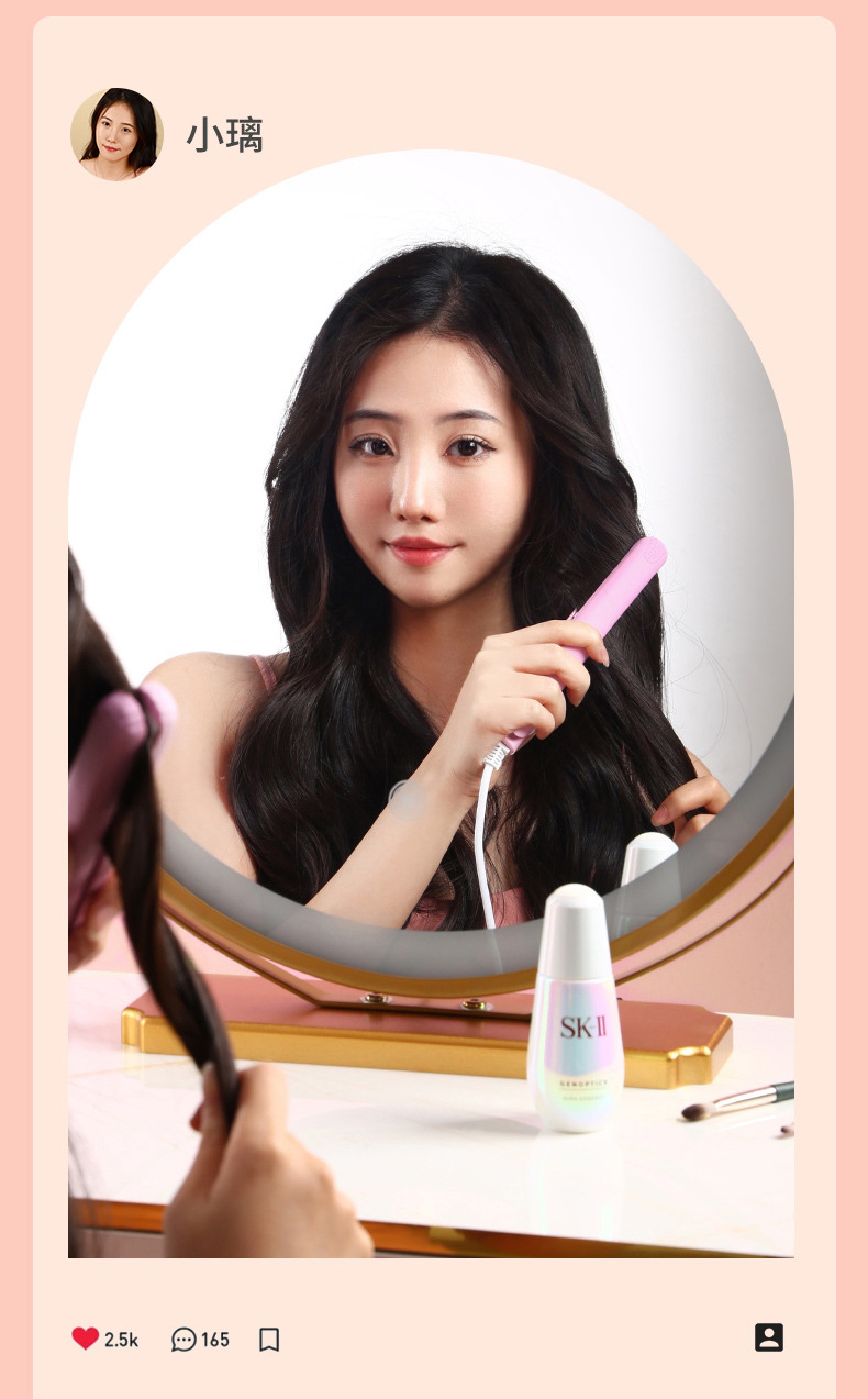 Mini hair straightener for female students, electric splint, dual-purpose bangs straightener and hair straightener pic 11