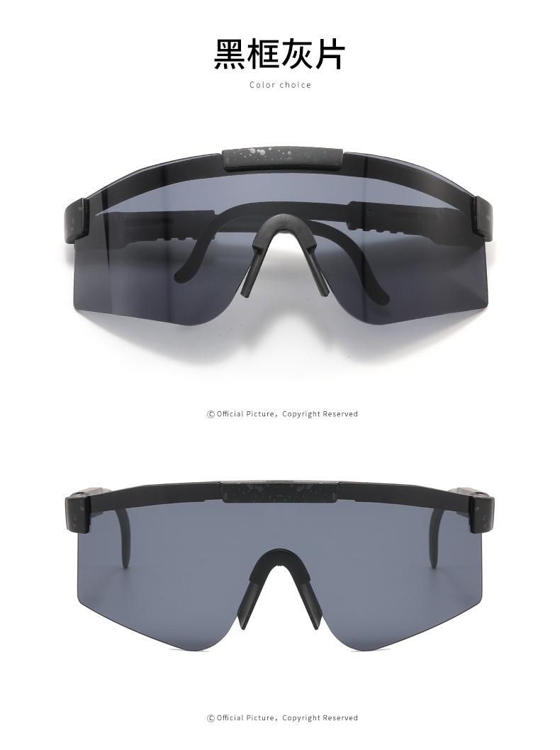 Wholesale of new cross-border outdoor sports sunglasses for women from Europe and America, anti-ultraviolet sunglasses for men pic 55