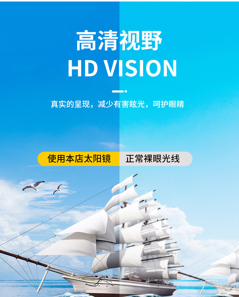 工厂批发男款时尚金属框太阳镜多色商务风飞行员蛤蟆通用款墨镜详情4