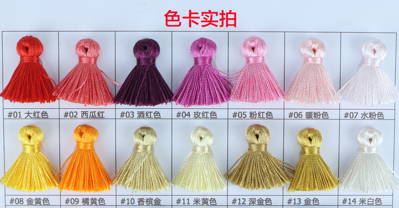 Wanshun band high-density 5mm polyester three-strand rope tassel drawstring pocket bracelet, 3mm colored binding rope, 1-5mm multi-size rope pic 2