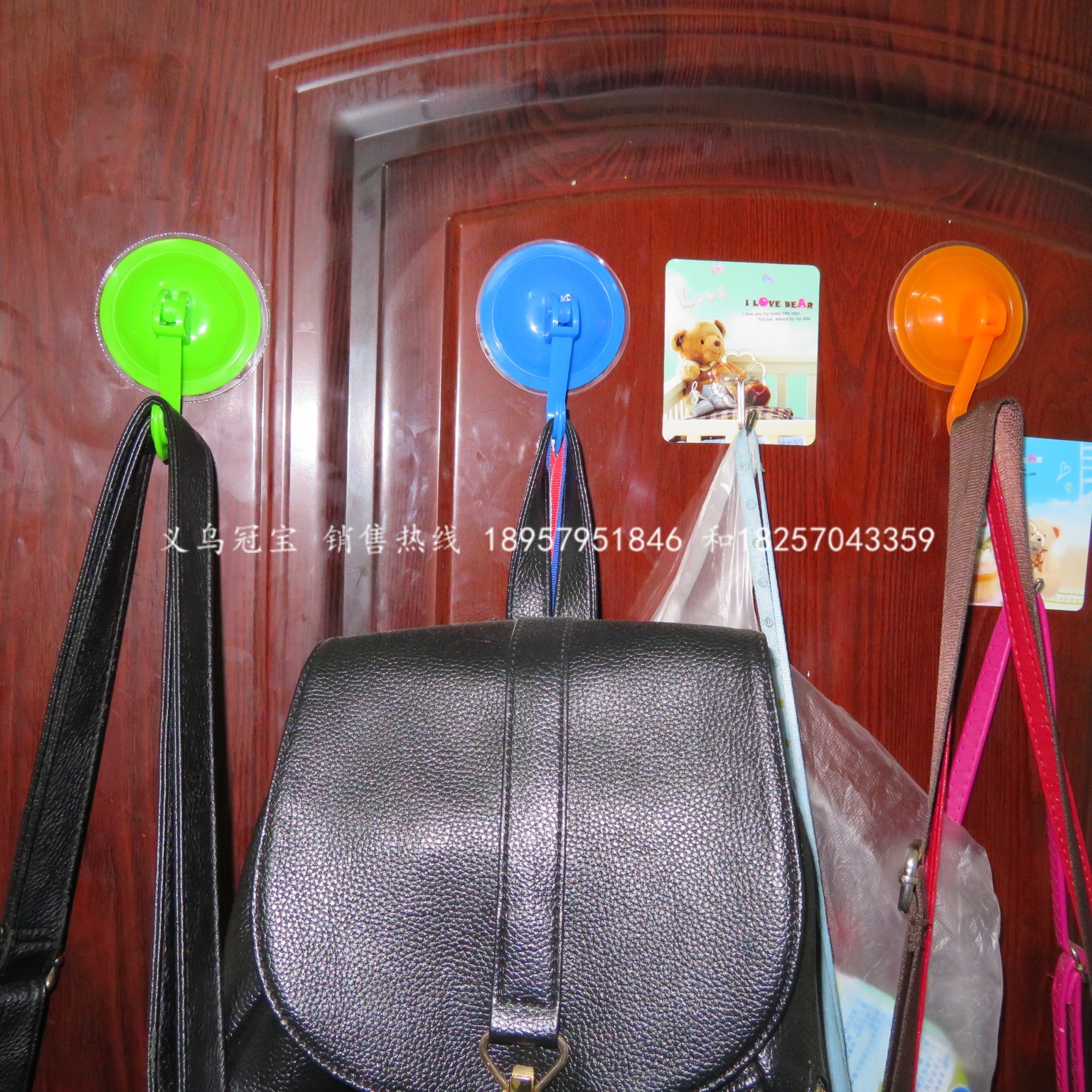 Seamless transparent hook wall-mounted, 6cm no-drilling adhesive hook, strong wall adhesive, nail-free small hook manufacturer pic 43