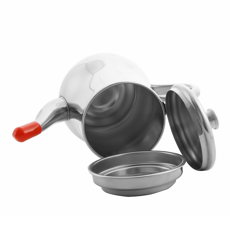 家用不锈钢防漏过滤网油壶厨房储油罐做饭倒油瓶详情8