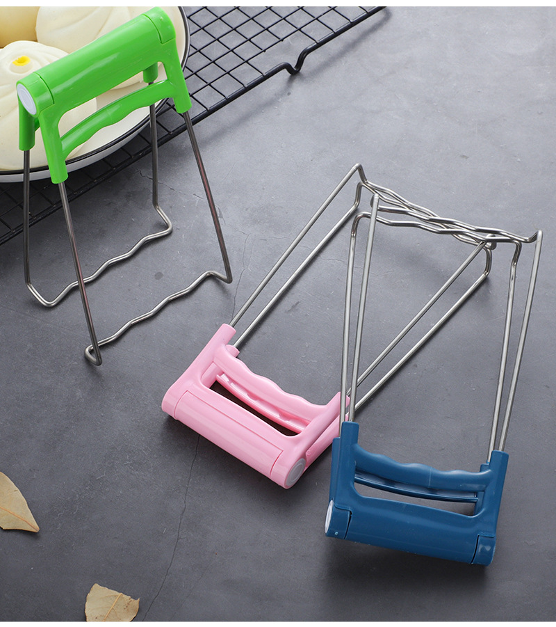 家用取碗夹防烫夹子提盘夹厨房用品不锈钢提盘器防滑碗碟夹取盘夹详情20