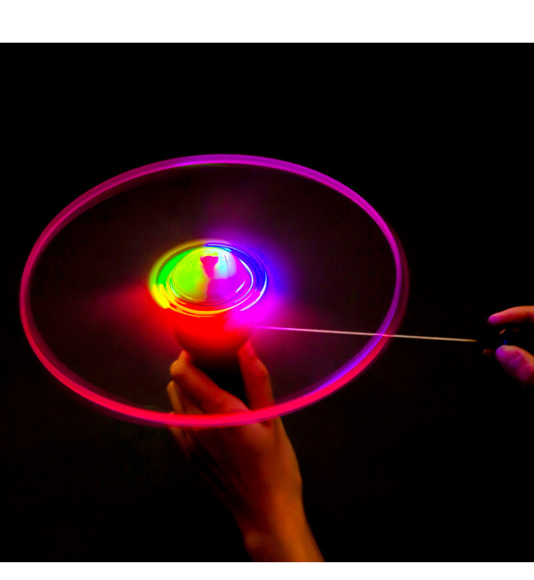 拉线飞碟冲天飞盘发光儿童热卖玩具飞盘摆摊玩具夜市地摊爆款源头直供详情9