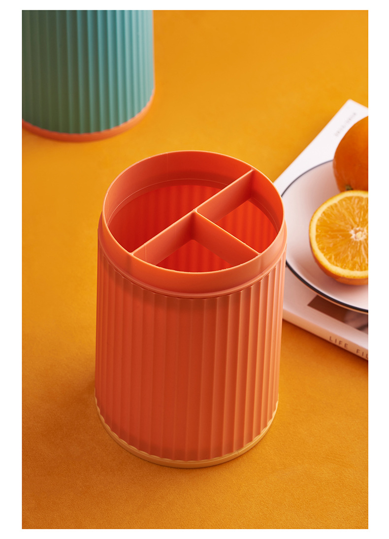 J25-6574 chopstick holder, household detachable knife, fork, spoon, tableware storage, plastic kitchen draining with dust cover 筷笼 pic 17