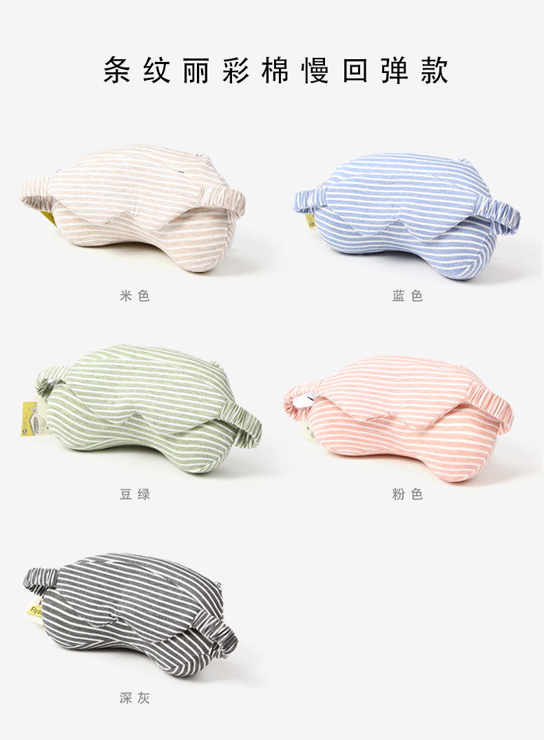 Two-in-one eye mask, nap pillow, foam particle/memory foam U-shaped pillow, portable travel special, available for delivery pic 23