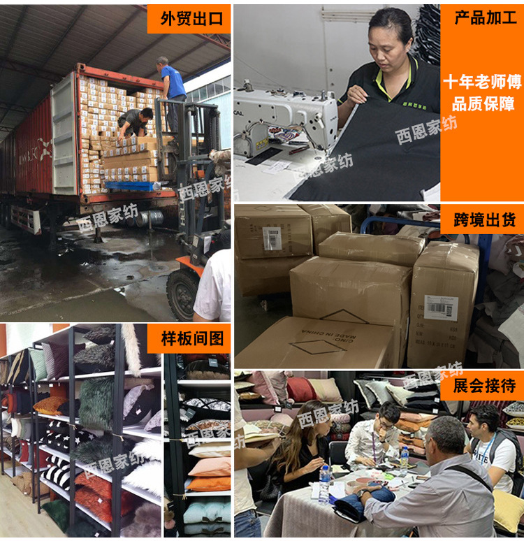 Wholesale of American-style country solid-color household rectangular table fabric, soft and breathable waffle striped coffee table cover fabric pic 36