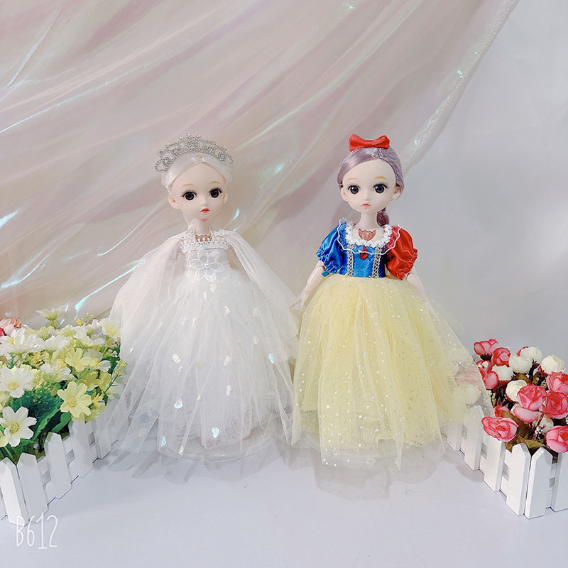 30cm唱歌精品洋娃娃白雪公主冰雪奇缘玩偶爱莎公主娃娃批发详情4