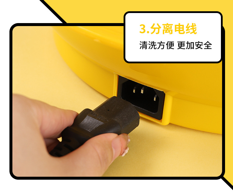 厂家直销外卖电烤盘家用批发电烤肉盘多功能电烤盘电烧烤炉烤肉炉详情17