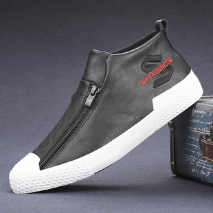 男鞋秋季2022新款运动休闲布鞋男款秋冬工作上班防滑帆布板鞋男士详情26