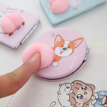 创意折叠小镜子随身携带卡通化妆镜抖音网红小姐姐便携旅游小镜子详情11