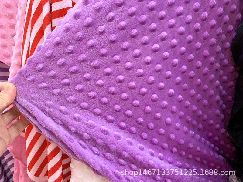 Foamed velvet fabric, knitted fabric, toys, home furnishings, clothing, bedding, cushions, bubble crystal velvet fabric pic 4