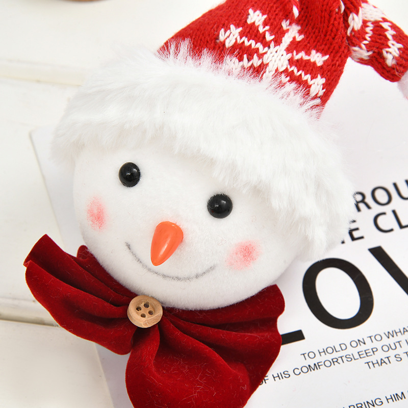 Christmas products: Santa Claus, Snowman, faceless Old Man pendant, decorative items, Christmas hat, doll, and gift pic 12